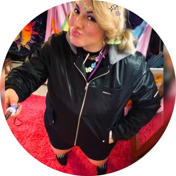 NWT MEMBER’S ONLY Black Bomber Jacket L Hood - Picture 15 of 16